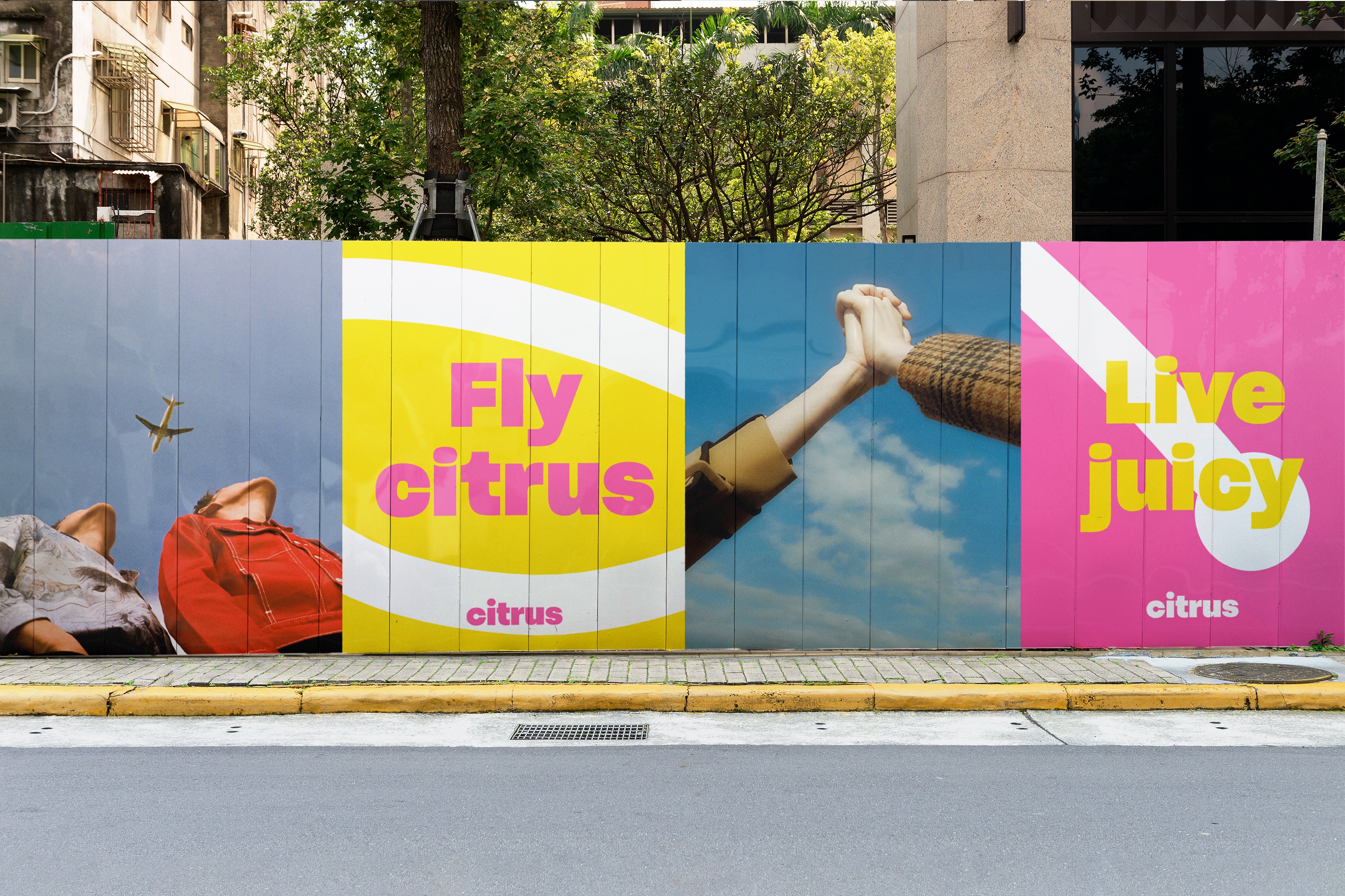 Citrus Airlines brand identity 1